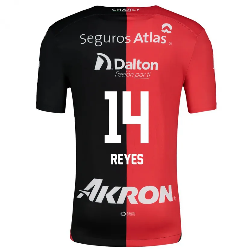 Danxen Kid Luis Reyes #14 Red Black Home Jersey 2024/25 T-Shirt