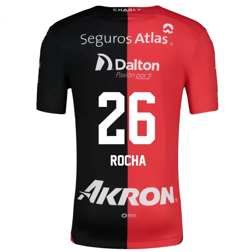 Danxen Kid Aldo Rocha #26 Red Black Home Jersey 2024/25 T-Shirt