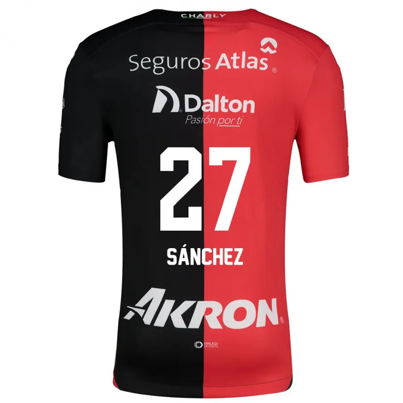 Danxen Kid Antonio Sánchez #27 Red Black Home Jersey 2024/25 T-Shirt