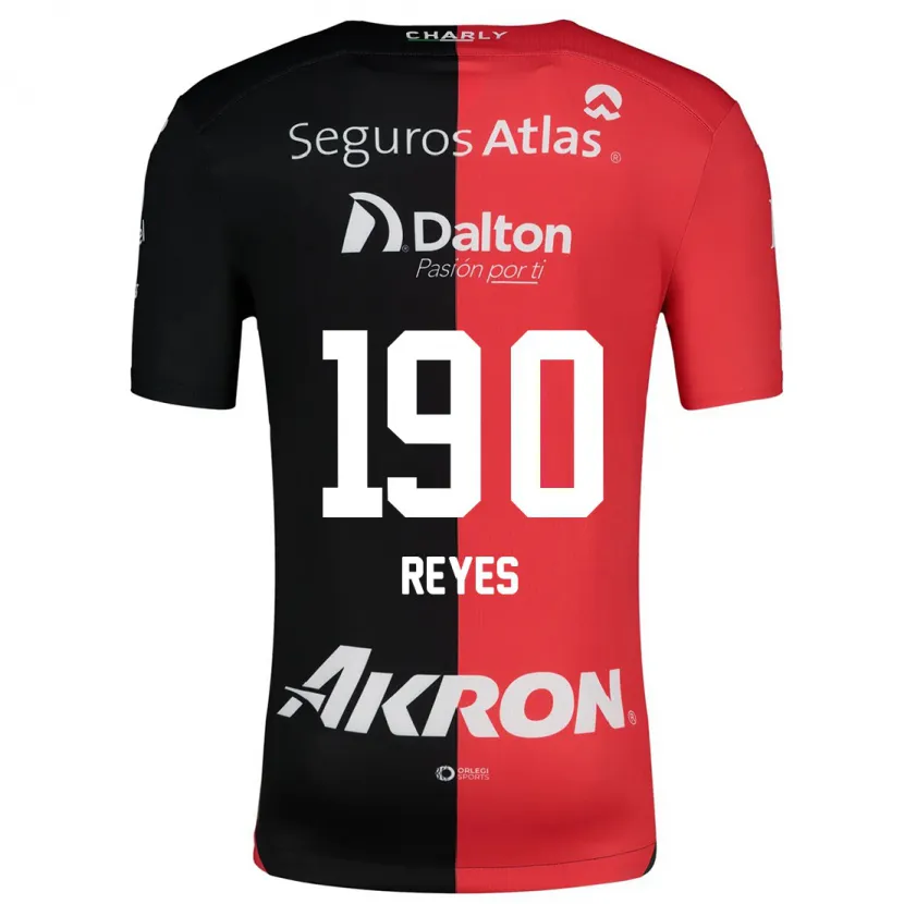 Danxen Kid Óscar Reyes #190 Red Black Home Jersey 2024/25 T-Shirt