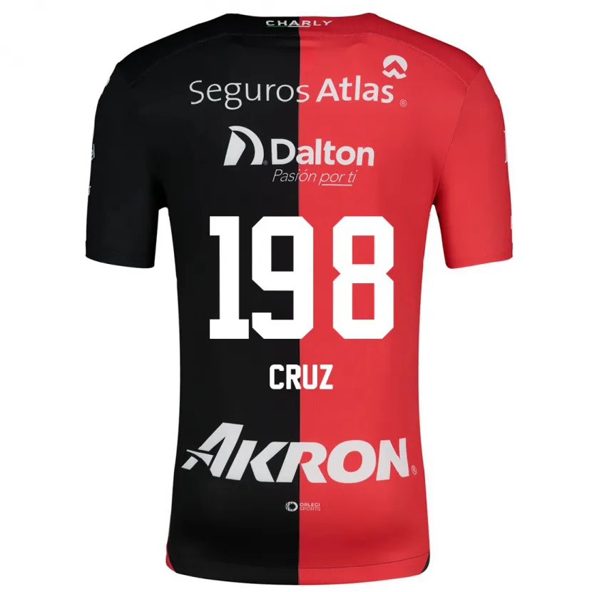 Danxen Kid Carlos Cruz #198 Red Black Home Jersey 2024/25 T-Shirt