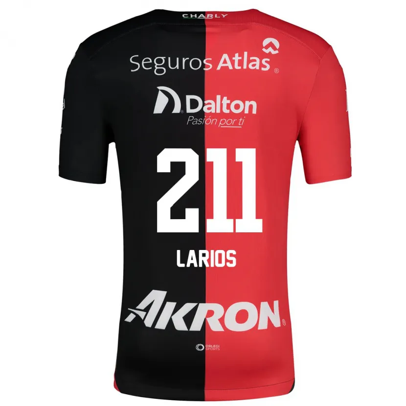 Danxen Kid Israel Larios #211 Red Black Home Jersey 2024/25 T-Shirt