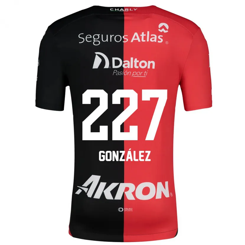 Danxen Kid Rodolfo González #227 Red Black Home Jersey 2024/25 T-Shirt