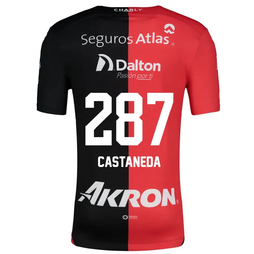 Danxen Kid Mariano Castañeda #287 Red Black Home Jersey 2024/25 T-Shirt