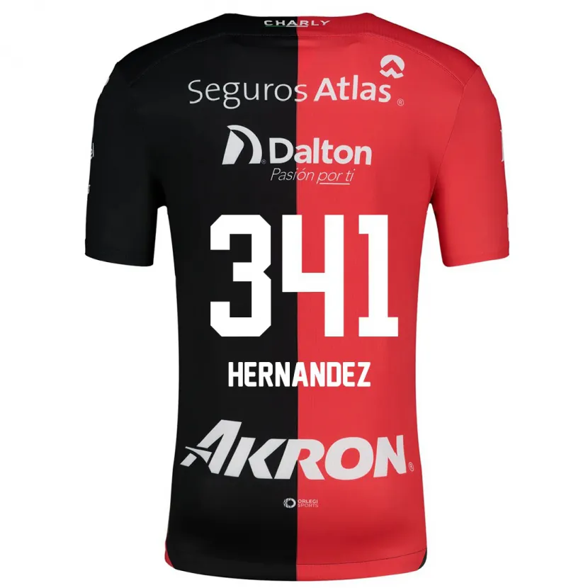 Danxen Kid Leonardo Hernández #341 Red Black Home Jersey 2024/25 T-Shirt