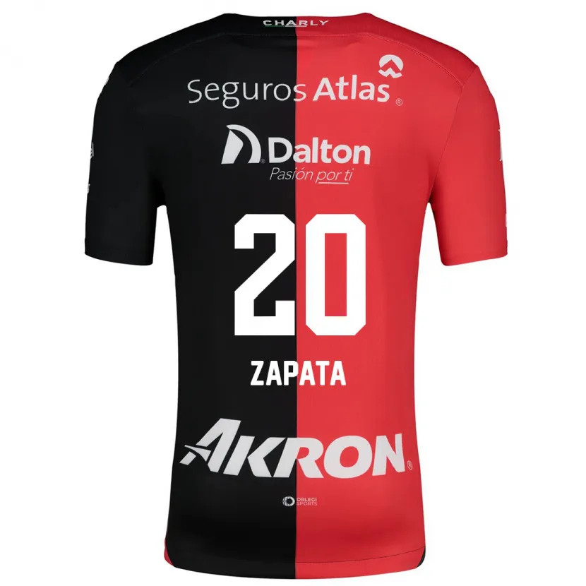 Danxen Kid Juan Zapata #20 Red Black Home Jersey 2024/25 T-Shirt