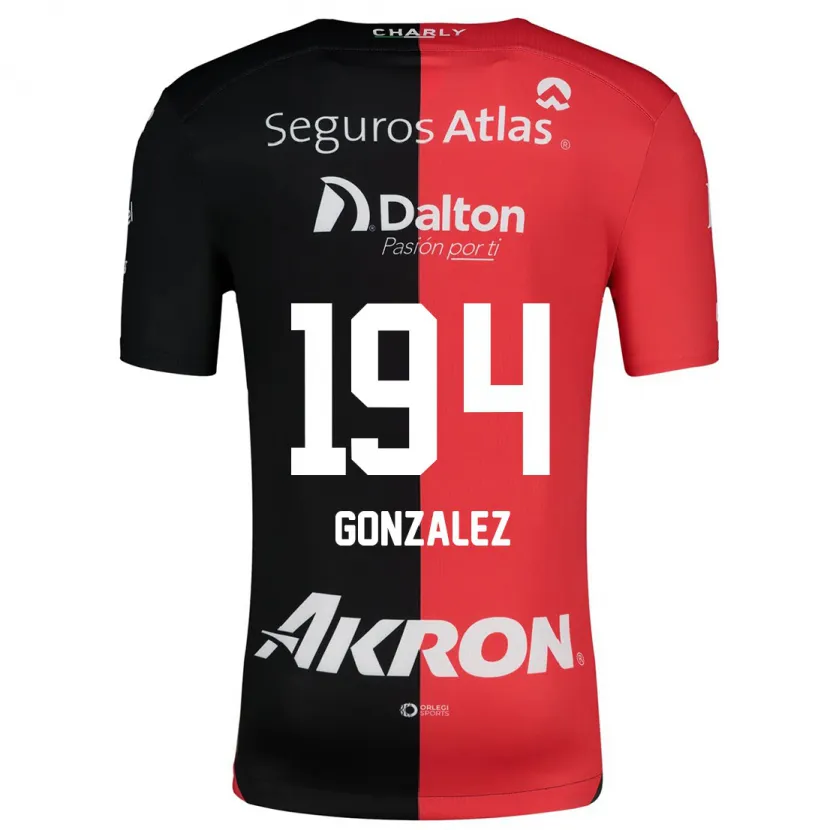 Danxen Kid Andrés González #194 Red Black Home Jersey 2024/25 T-Shirt