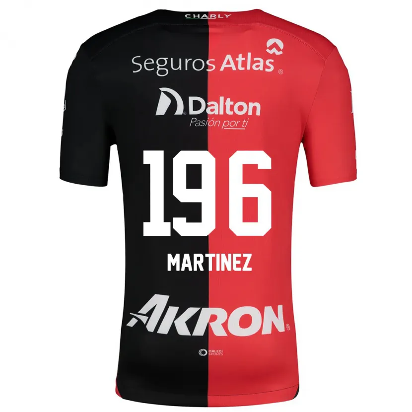 Danxen Kid Rafael Martínez #196 Red Black Home Jersey 2024/25 T-Shirt