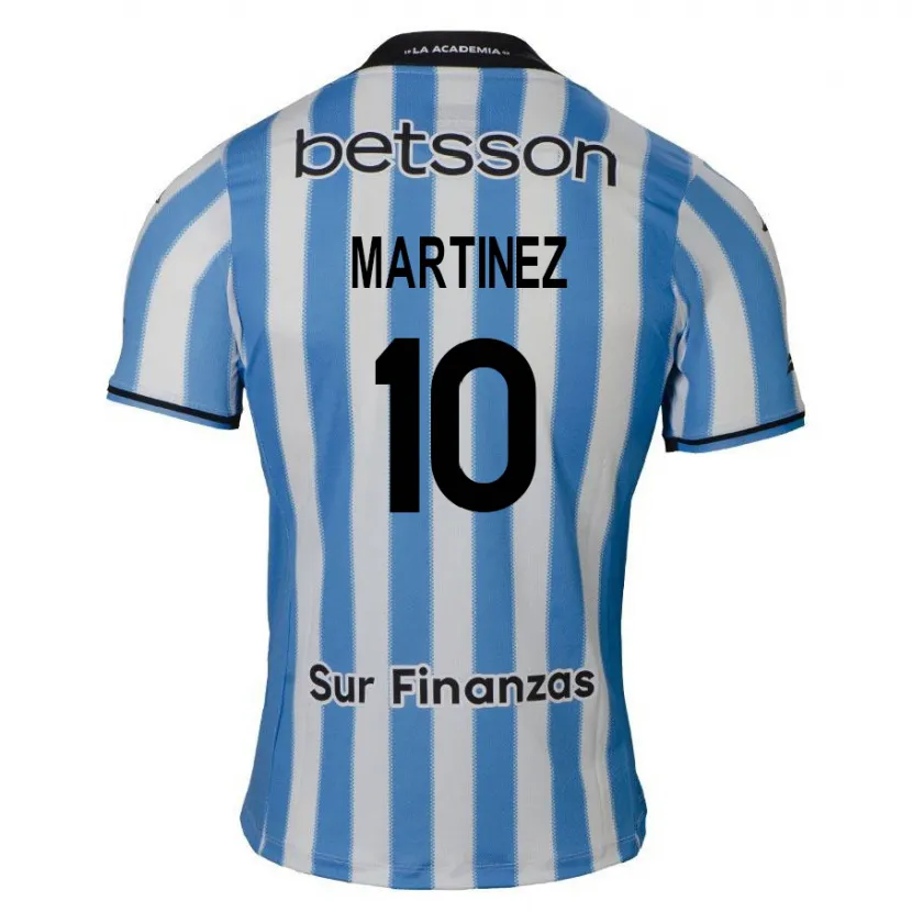 Danxen Kid Roger Martínez #10 Blue White Black Home Jersey 2024/25 T-Shirt