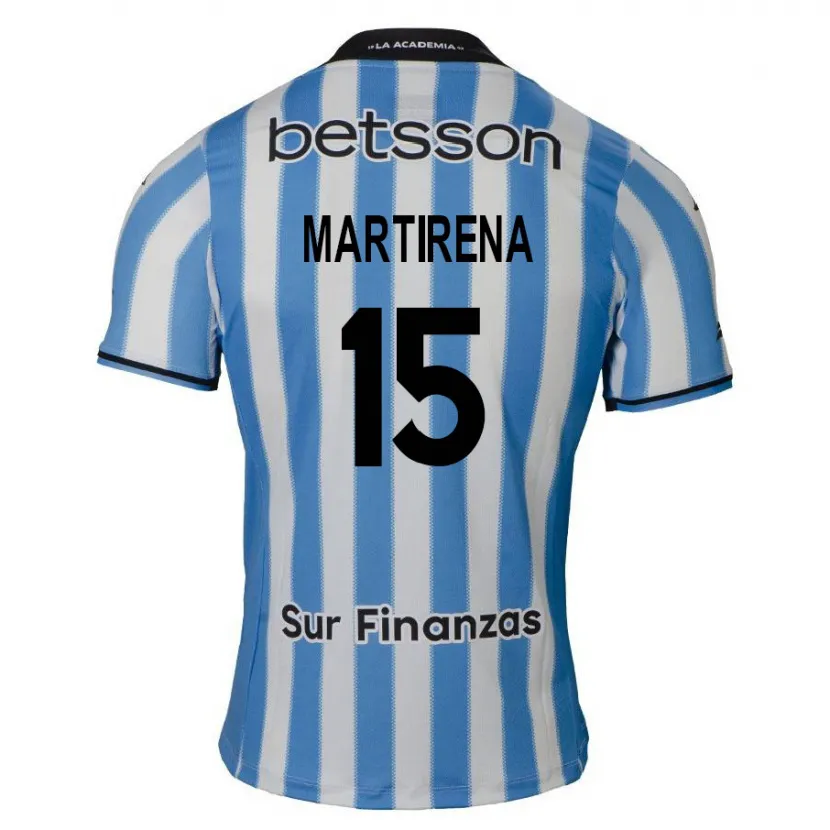 Danxen Kid Gastón Martirena #15 Blue White Black Home Jersey 2024/25 T-Shirt