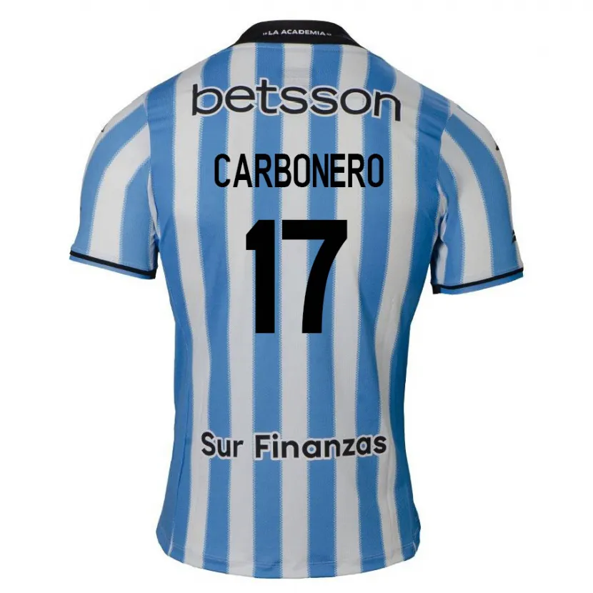 Danxen Kid Johan Carbonero #17 Blue White Black Home Jersey 2024/25 T-Shirt