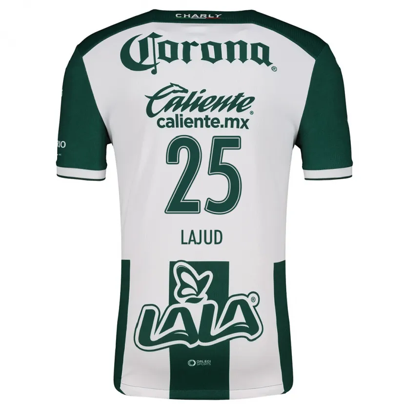 Danxen Kid Gibrán Lajud #25 Green White Home Jersey 2024/25 T-Shirt