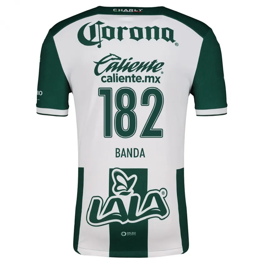 Danxen Kid Iker Banda #182 Green White Home Jersey 2024/25 T-Shirt