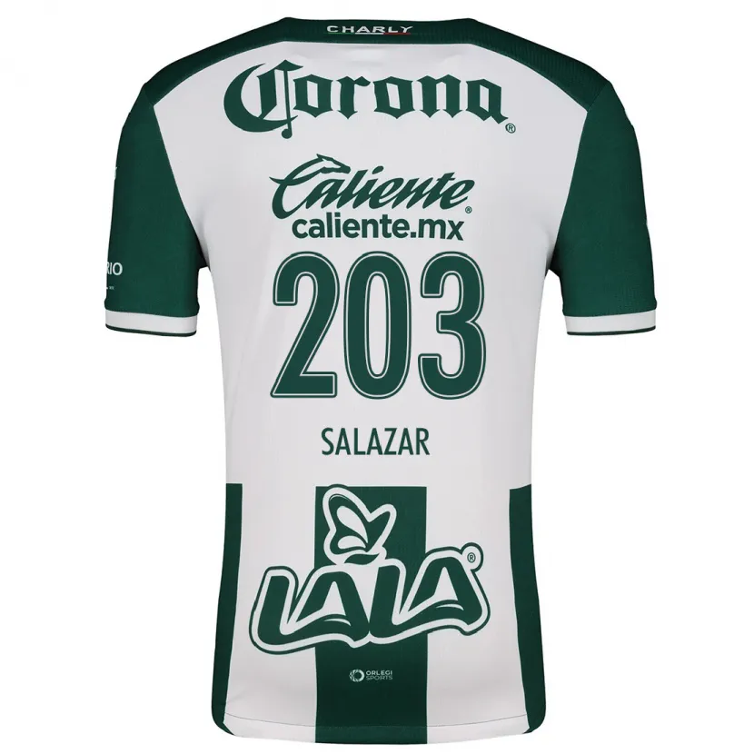 Danxen Kid Roberto Salazar #203 Green White Home Jersey 2024/25 T-Shirt