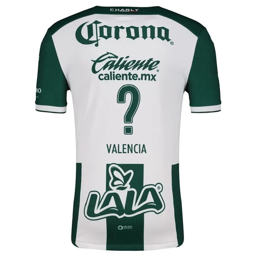 Danxen Kid Álex Valencia #0 Green White Home Jersey 2024/25 T-Shirt