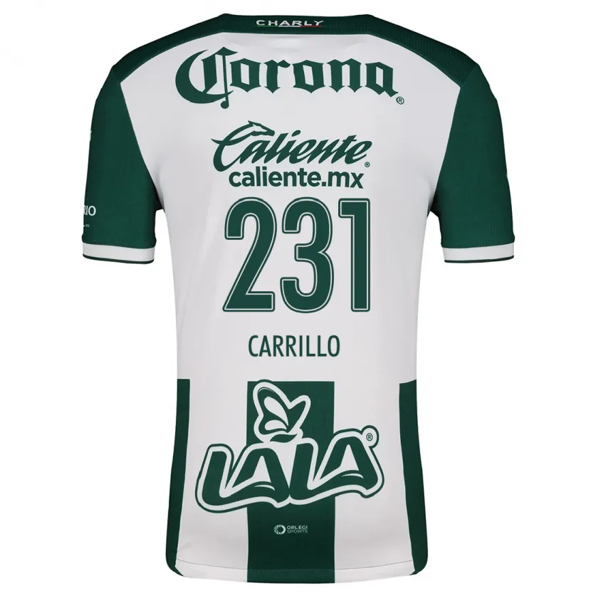 Danxen Kid Ángel Carrillo #231 Green White Home Jersey 2024/25 T-Shirt