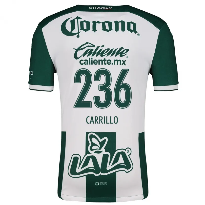 Danxen Kid Fernando Carrillo #236 Green White Home Jersey 2024/25 T-Shirt