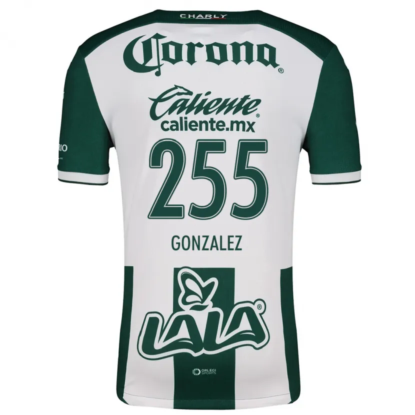 Danxen Kid Valente González #255 Green White Home Jersey 2024/25 T-Shirt