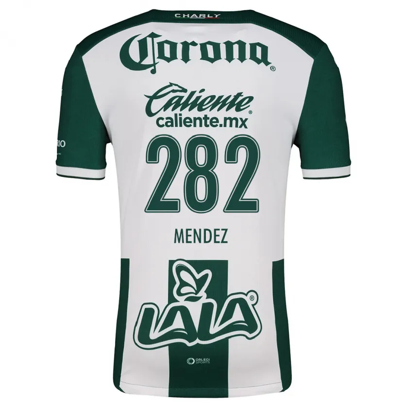 Danxen Kid José Méndez #282 Green White Home Jersey 2024/25 T-Shirt