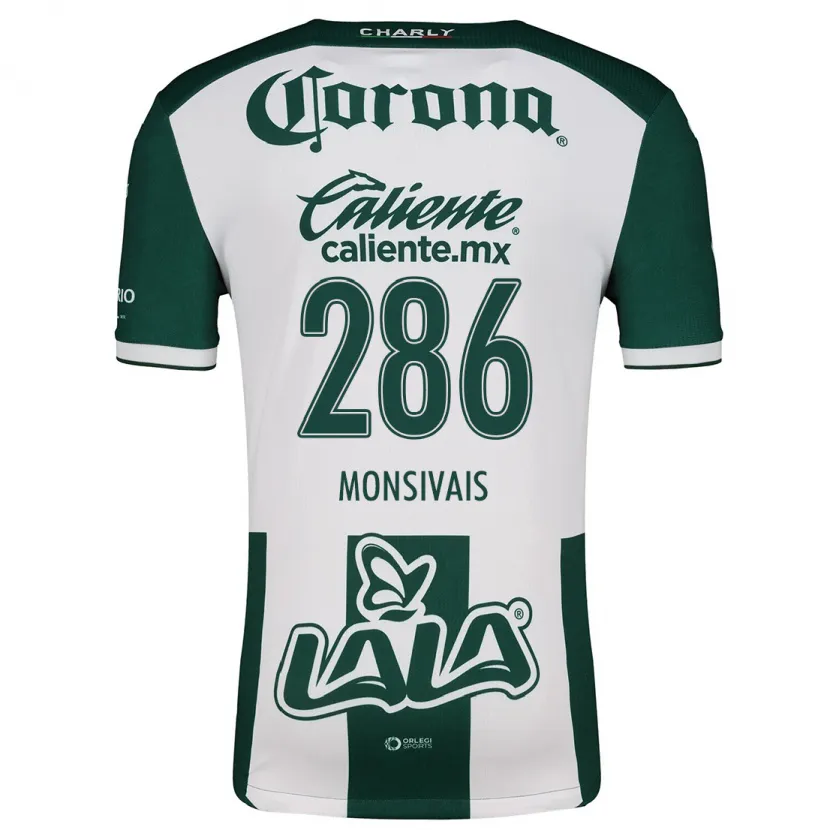 Danxen Kid Giovani Monsivais #286 Green White Home Jersey 2024/25 T-Shirt