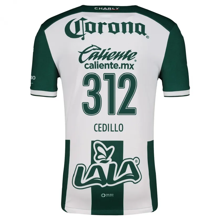 Danxen Kid Nelson Cedillo #312 Green White Home Jersey 2024/25 T-Shirt