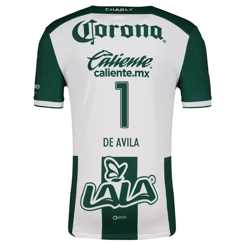 Danxen Kid Hannia De Ávila #1 Green White Home Jersey 2024/25 T-Shirt