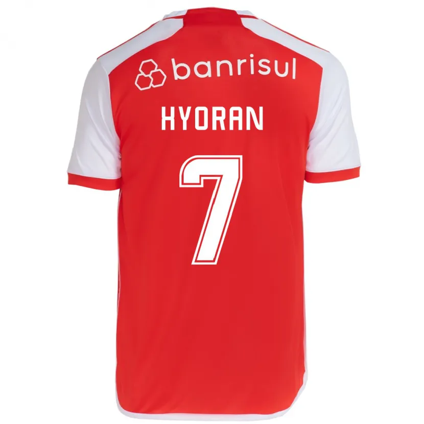 Danxen Kid Hyoran #7 Red White Home Jersey 2024/25 T-Shirt