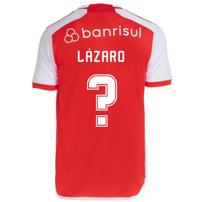 Danxen Kid Lázaro #0 Red White Home Jersey 2024/25 T-Shirt