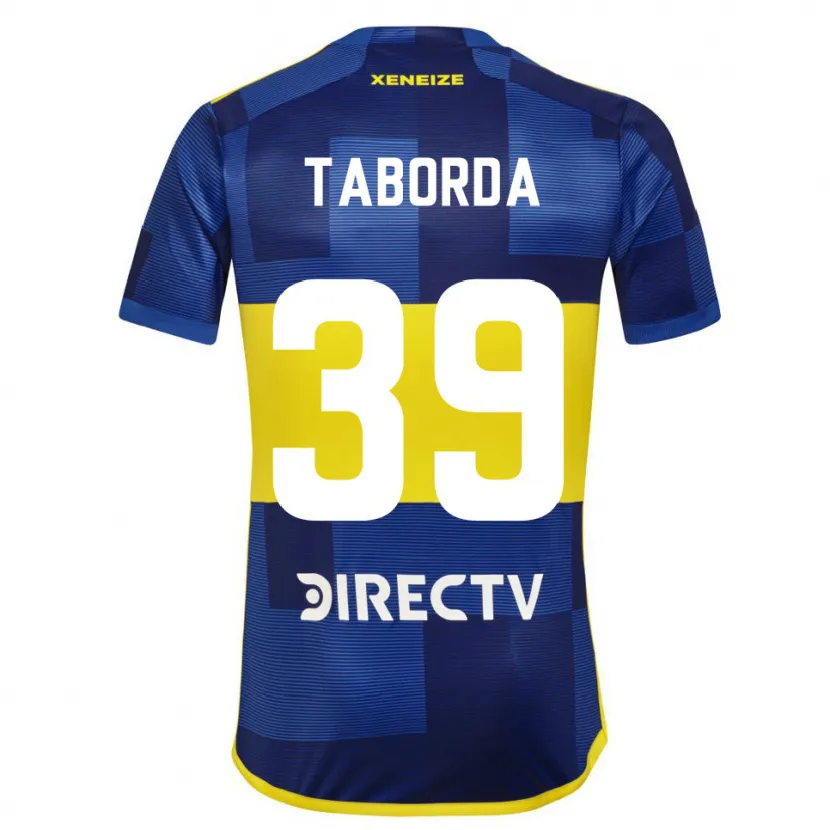 Danxen Kid Vicente Taborda #39 Blue Yellow Home Jersey 2024/25 T-Shirt