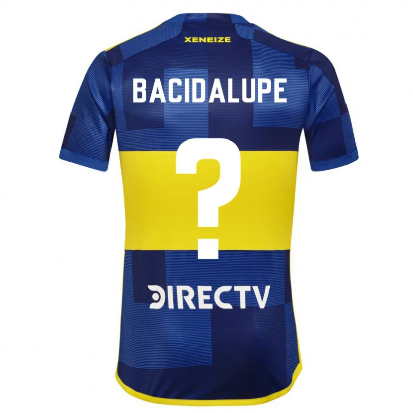 Danxen Kid Rodrigo Bacidalupe #0 Blue Yellow Home Jersey 2024/25 T-Shirt