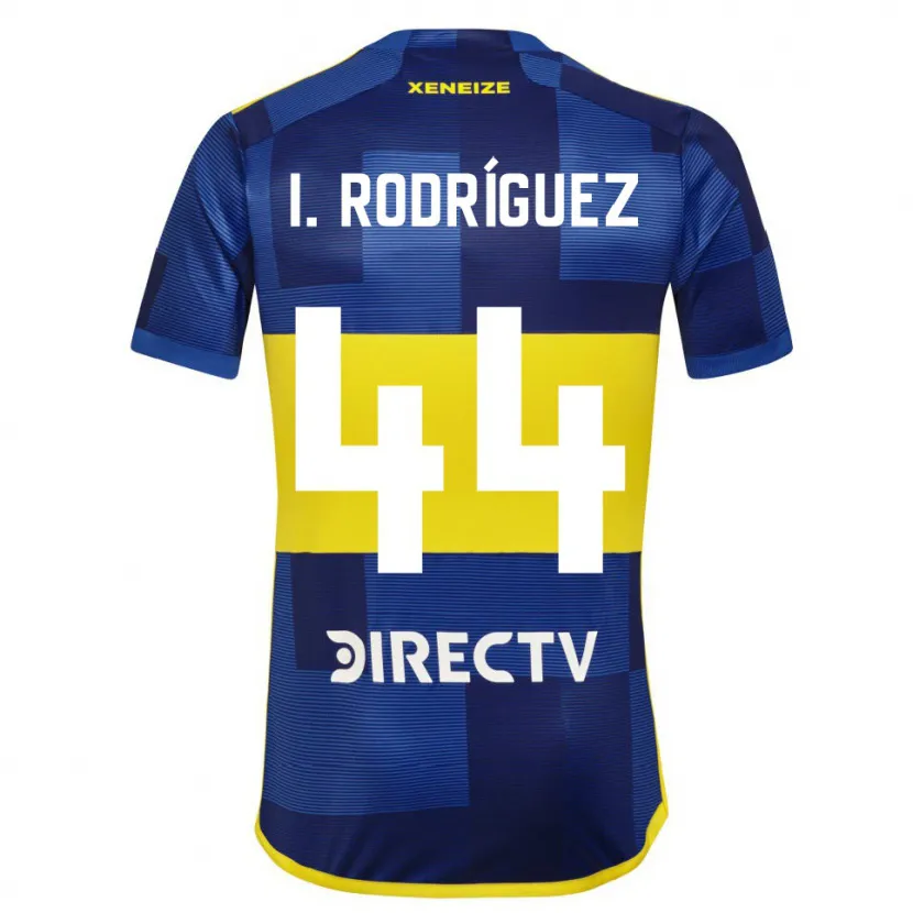 Danxen Kid Ignacio Rodríguez #44 Blue Yellow Home Jersey 2024/25 T-Shirt