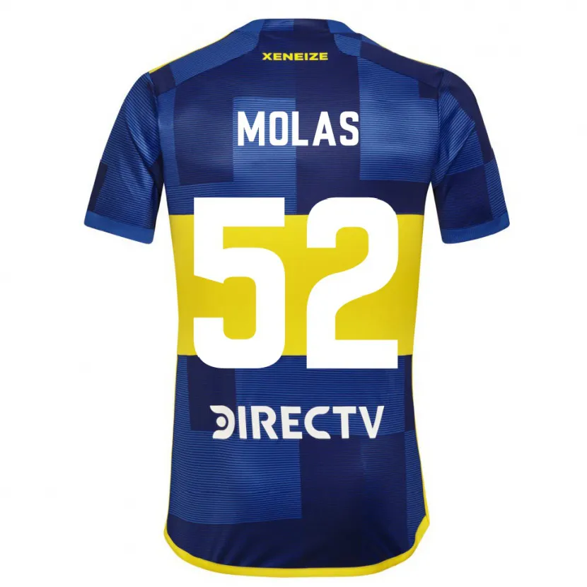 Danxen Kid Walter Molas #52 Blue Yellow Home Jersey 2024/25 T-Shirt