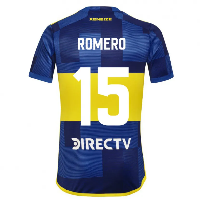 Danxen Kid Alejo Romero #15 Blue Yellow Home Jersey 2024/25 T-Shirt