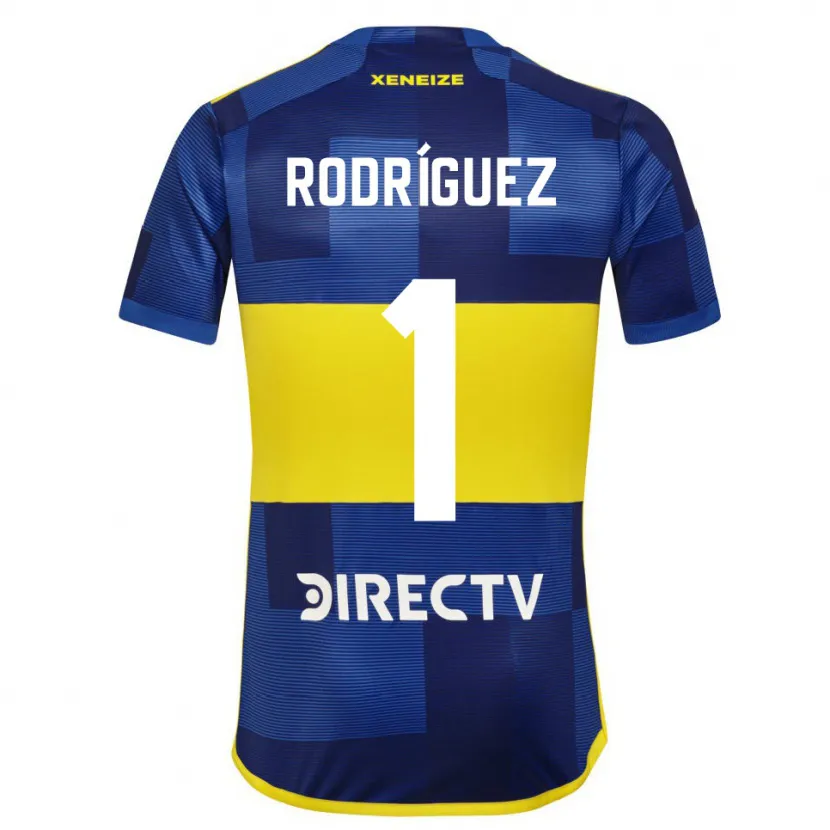 Danxen Kid Fernando Rodríguez #1 Blue Yellow Home Jersey 2024/25 T-Shirt