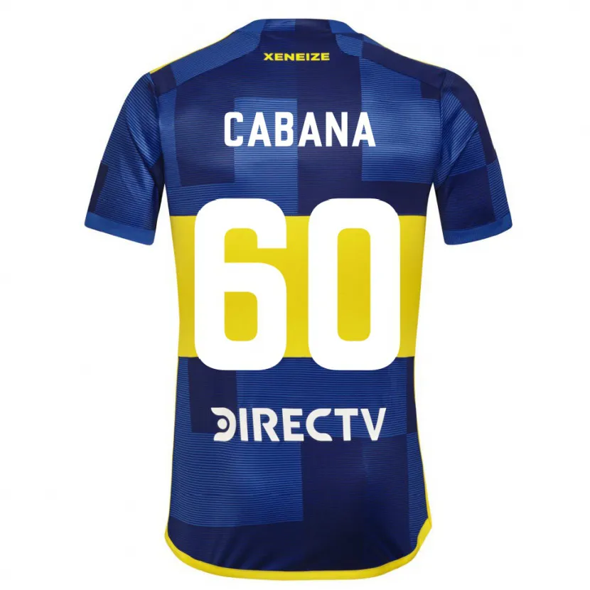 Danxen Kid Juan Pablo Cabaña #60 Blue Yellow Home Jersey 2024/25 T-Shirt