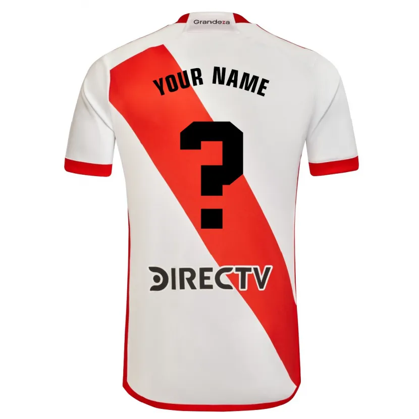 Danxen Kid Your Name #0 White Red Home Jersey 2024/25 T-Shirt