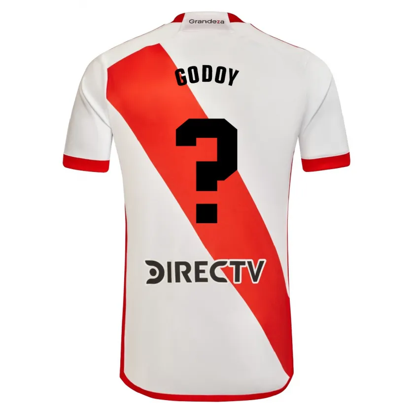 Danxen Kid Lautaro Godoy #0 White Red Home Jersey 2024/25 T-Shirt