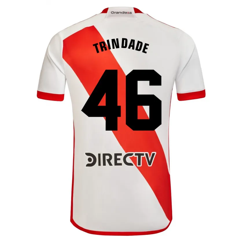 Danxen Kid Gonzalo Trindade #46 White Red Home Jersey 2024/25 T-Shirt