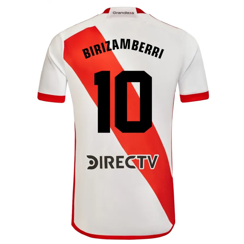 Danxen Kid María Carolina Birizamberri Rivero #10 White Red Home Jersey 2024/25 T-Shirt