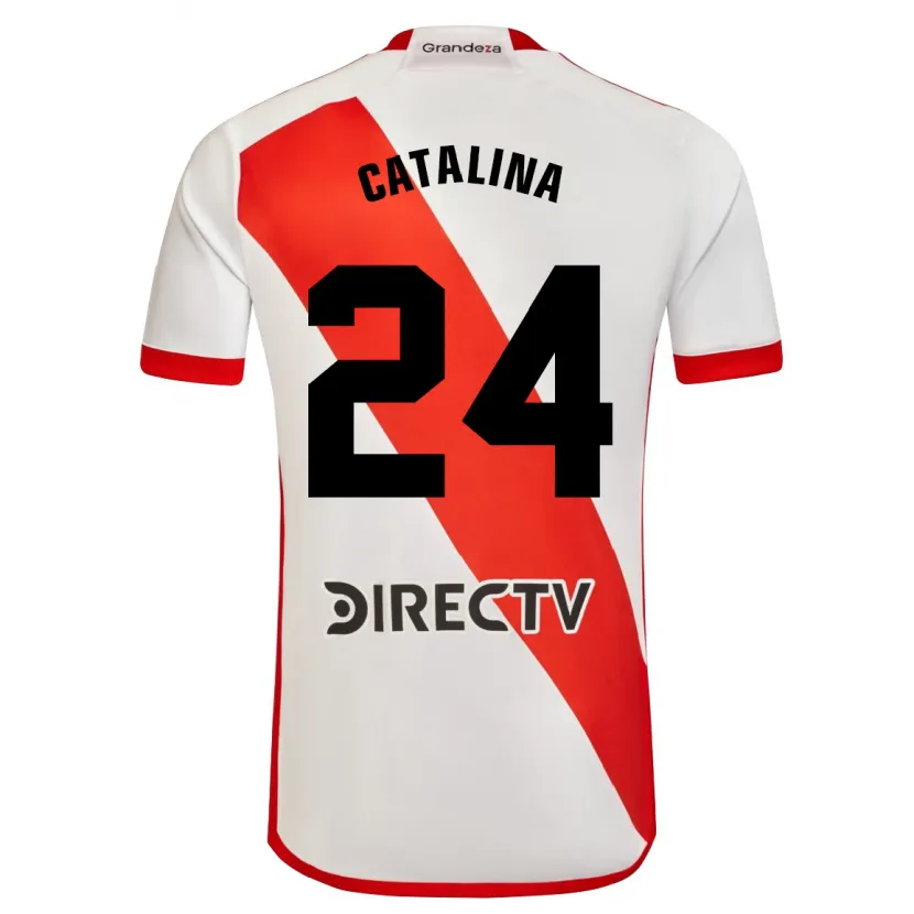 Danxen Kid Catalina Julia Primo #24 White Red Home Jersey 2024/25 T-Shirt