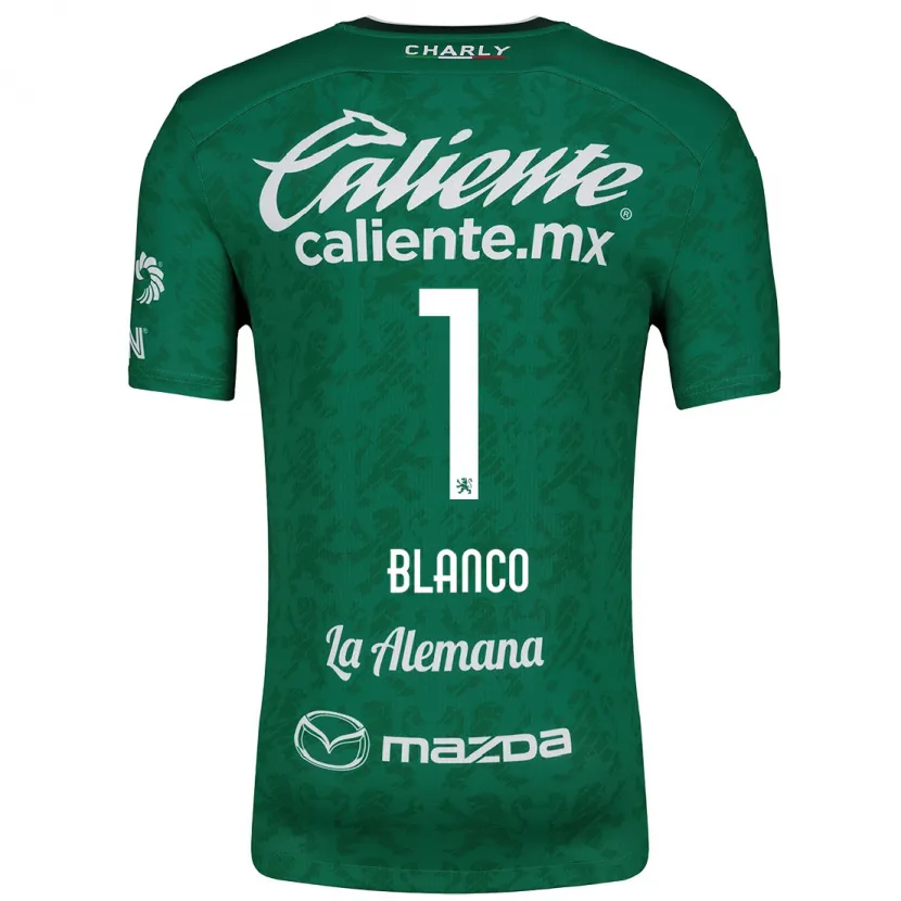 Danxen Kid Alfonso Blanco #1 Green White Home Jersey 2024/25 T-Shirt