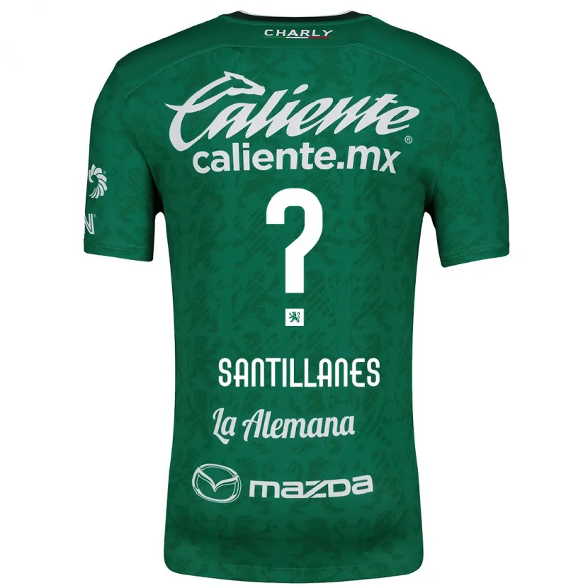 Danxen Kid Antonio Santillanes #0 Green White Home Jersey 2024/25 T-Shirt