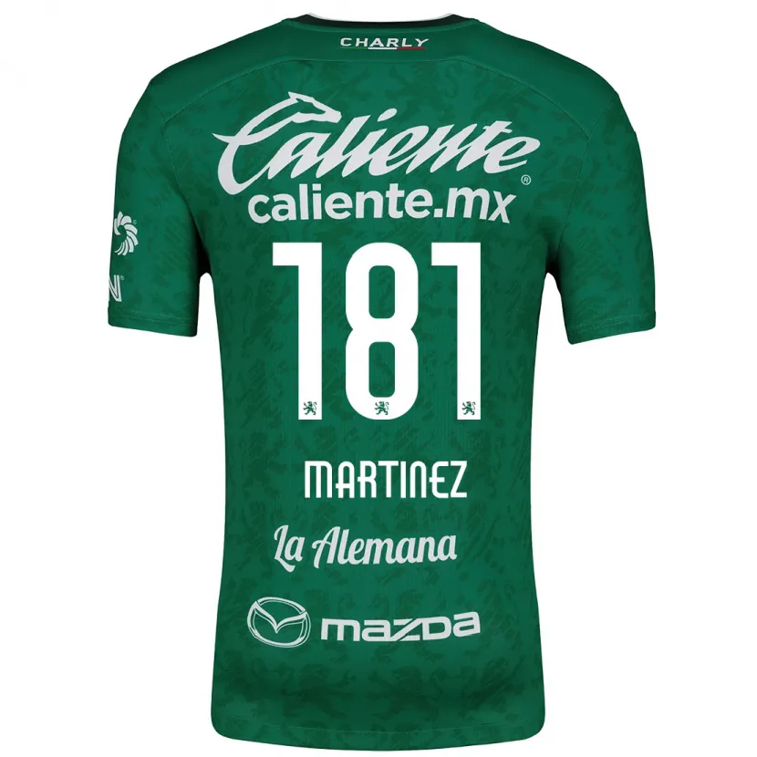 Danxen Kid Irving Martínez #181 Green White Home Jersey 2024/25 T-Shirt