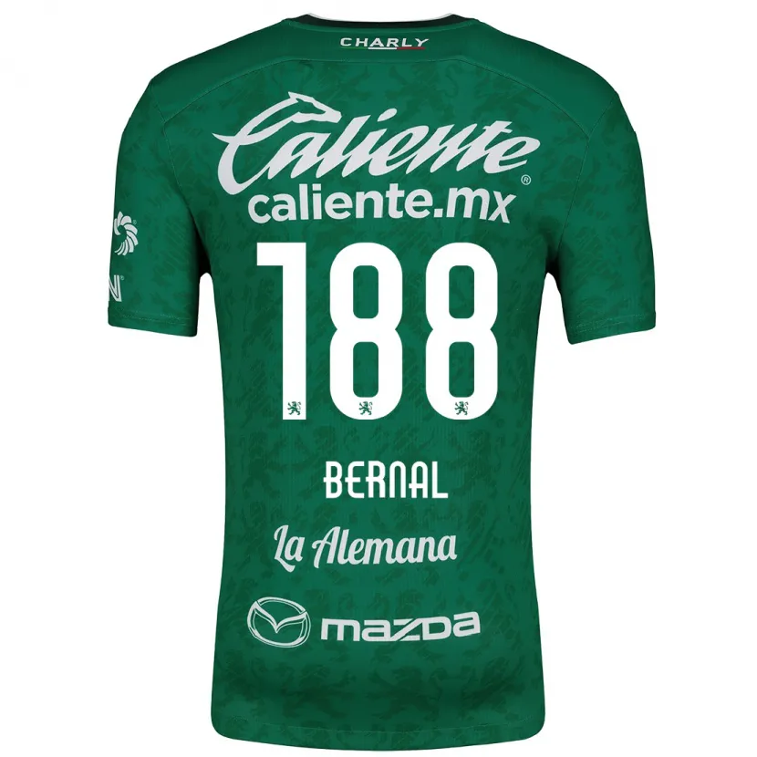 Danxen Kid Juan Bernal #188 Green White Home Jersey 2024/25 T-Shirt