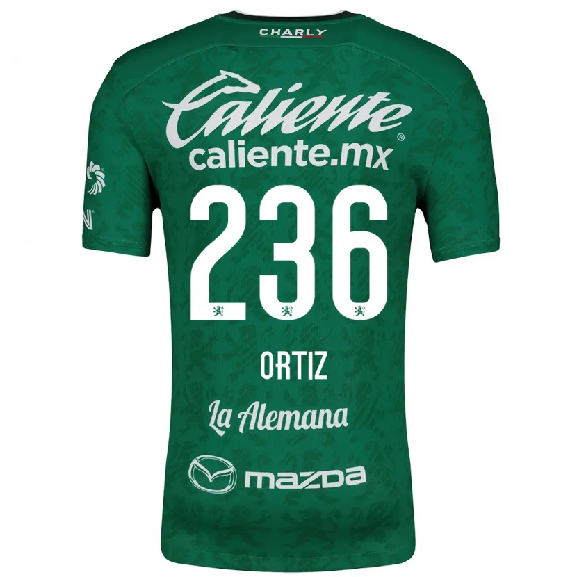 Danxen Kid Youssef Ortiz #236 Green White Home Jersey 2024/25 T-Shirt