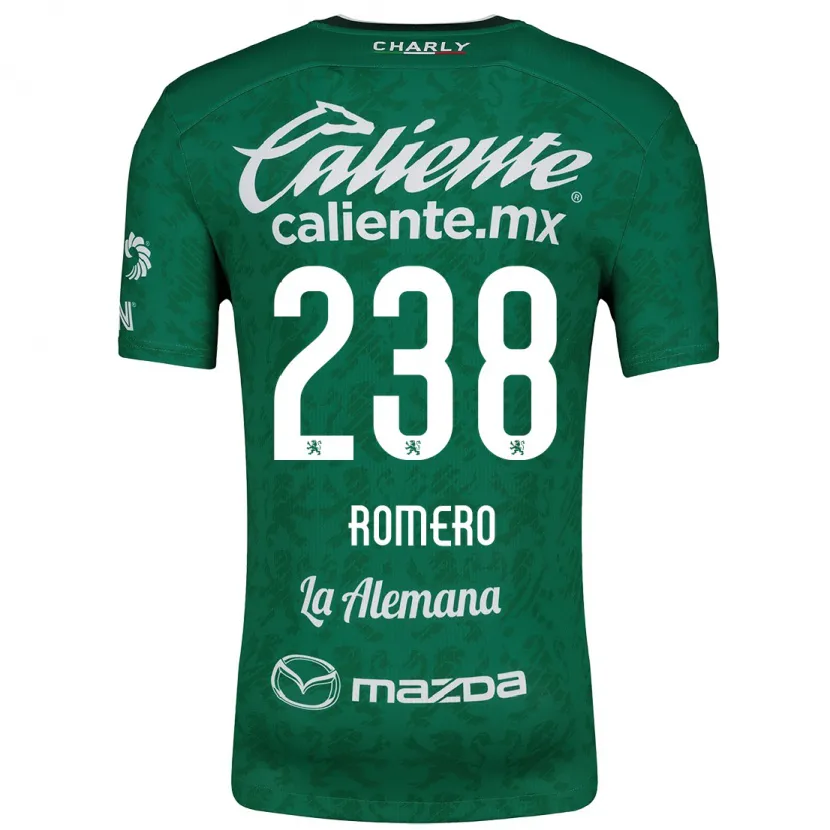 Danxen Kid Paulo Romero #238 Green White Home Jersey 2024/25 T-Shirt