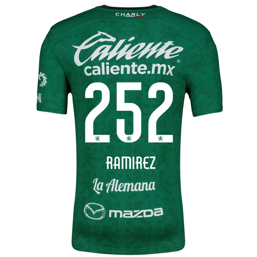 Danxen Kid Luis Ramírez #252 Green White Home Jersey 2024/25 T-Shirt