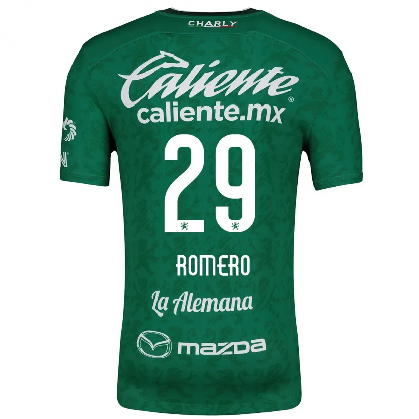 Danxen Kid Lucas Romero #29 Green White Home Jersey 2024/25 T-Shirt