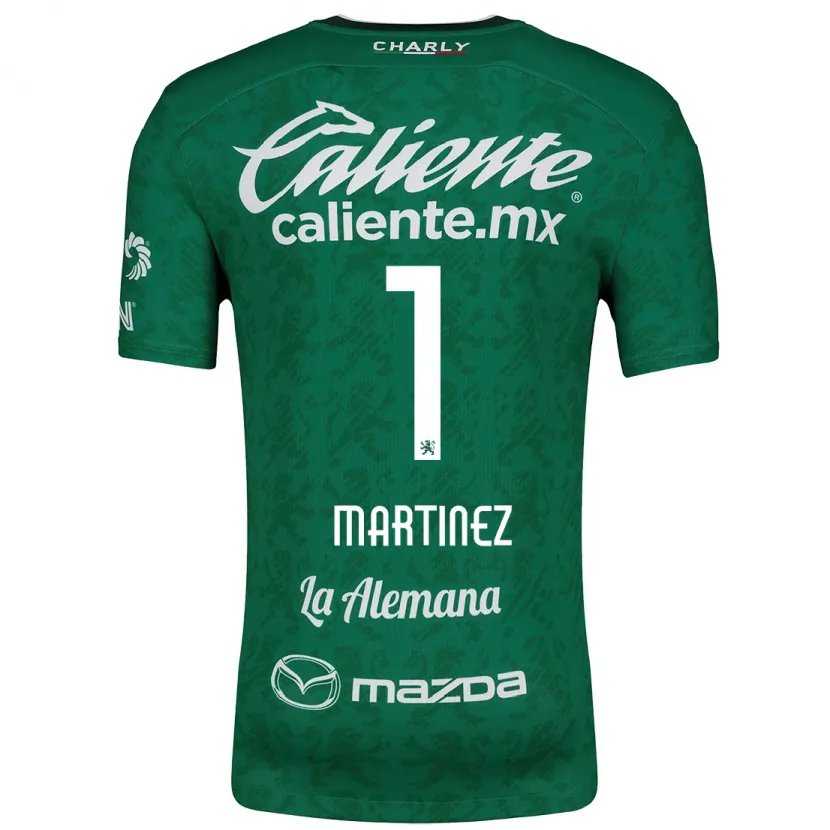 Danxen Kid Angeles Martínez #1 Green White Home Jersey 2024/25 T-Shirt