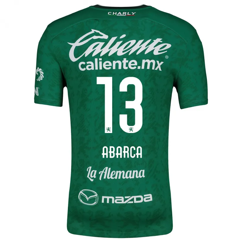 Danxen Kid Vidalia Abarca #13 Green White Home Jersey 2024/25 T-Shirt